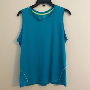 Teal Champion athletic tank